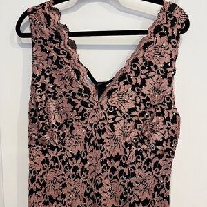 Candalite XL Rose pink dress.